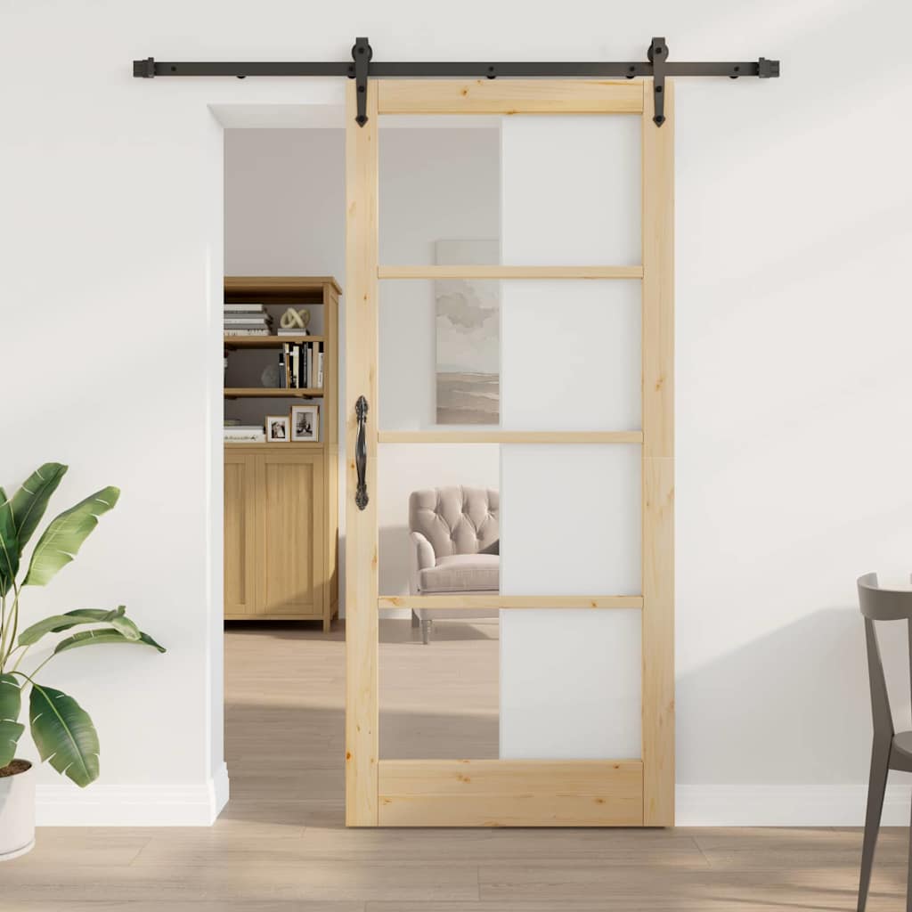 Porta scorrevole Naturale 93 x 211 cm | homemem39