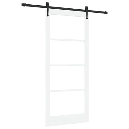 Porta scorrevole Bianco 93 x 211 cm | homemem39