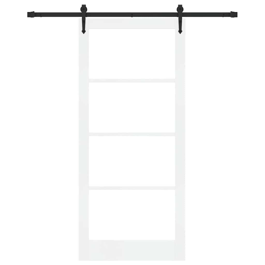 Porta scorrevole Bianco 93 x 211 cm | homemem39