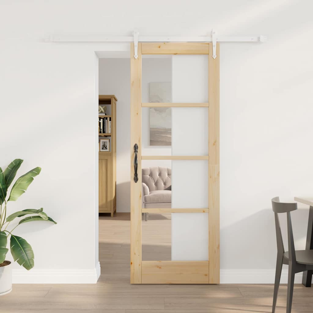 Porta scorrevole Naturale 73,5 x 198,5 cm | homemem39