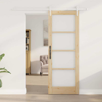 Porta scorrevole Naturale 73,5 x 198,5 cm | homemem39
