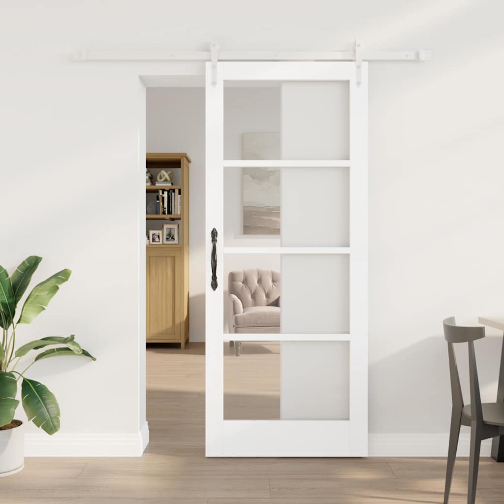 Porta scorrevole Bianco 83 x 202 cm | homemem39