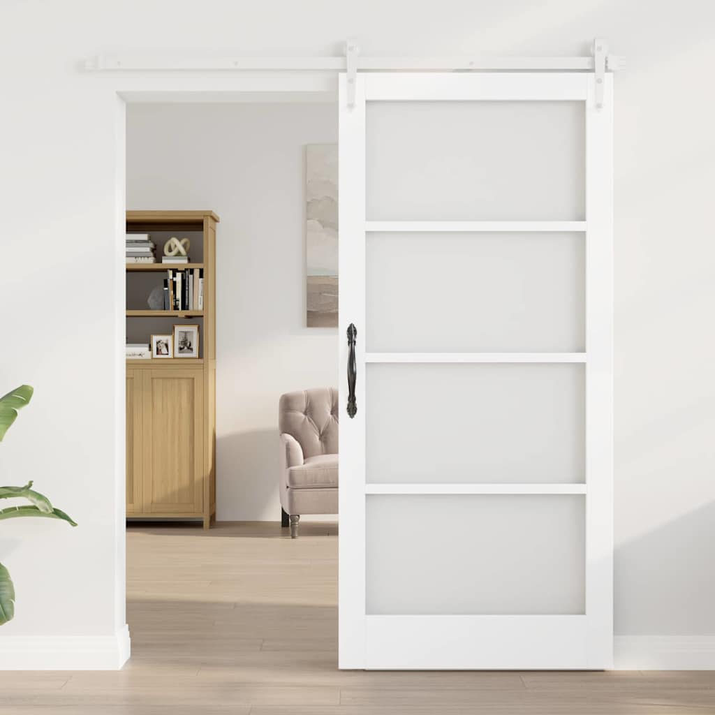 Porta scorrevole Bianco 93 x 202 cm | homemem39