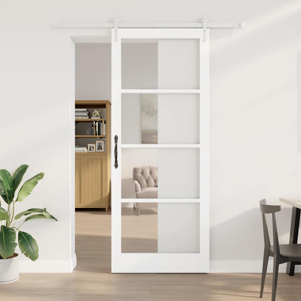 Porta scorrevole Bianco 93 x 232 cm | homemem39
