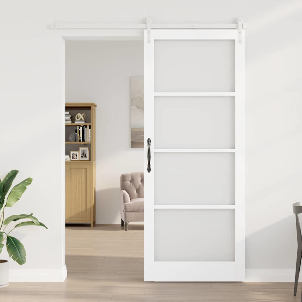 Porta scorrevole Bianco 93 x 232 cm | homemem39