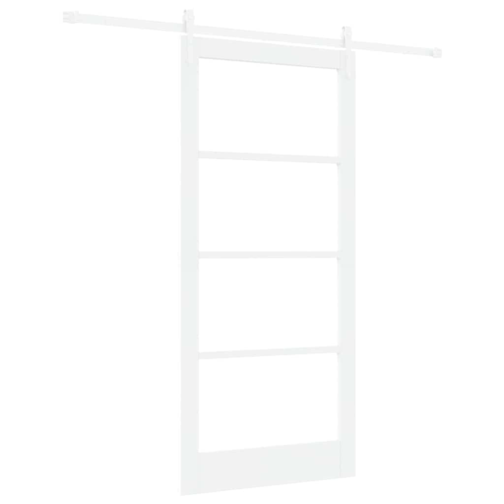 Porta scorrevole Bianco 93 x 202 cm | homemem39