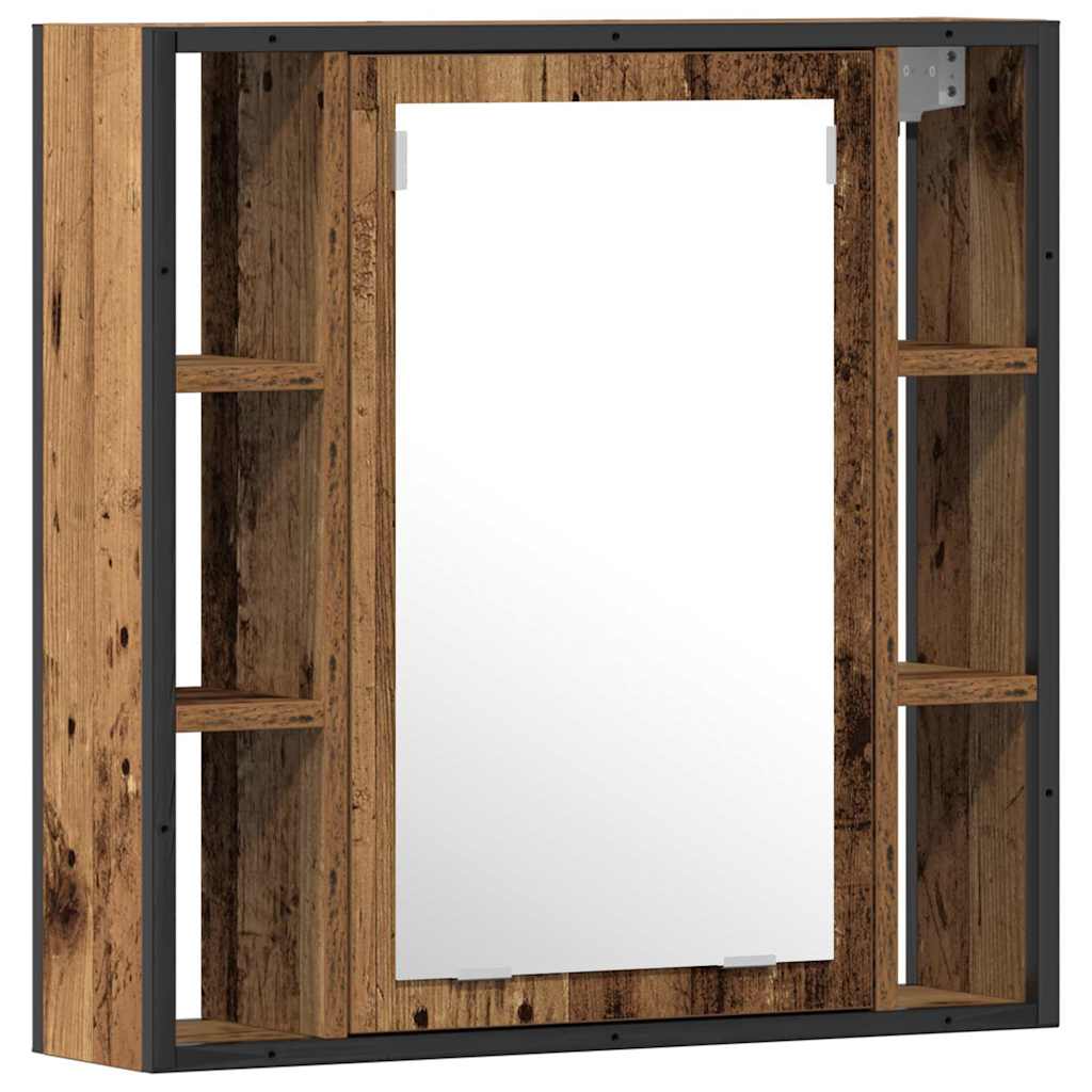 Set di mobili per il bagno 2 pcs Marrone Legno multistrato | homemem39