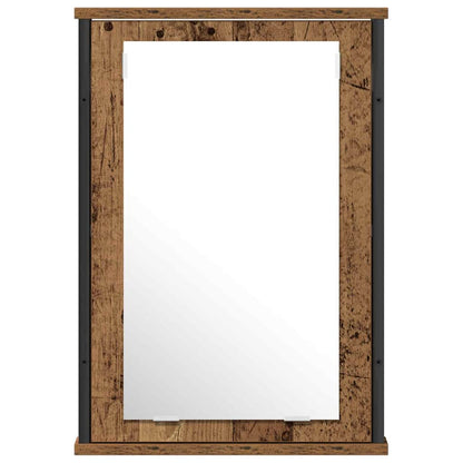 Set di mobili per il bagno 2 pcs Marrone Legno multistrato | homemem39
