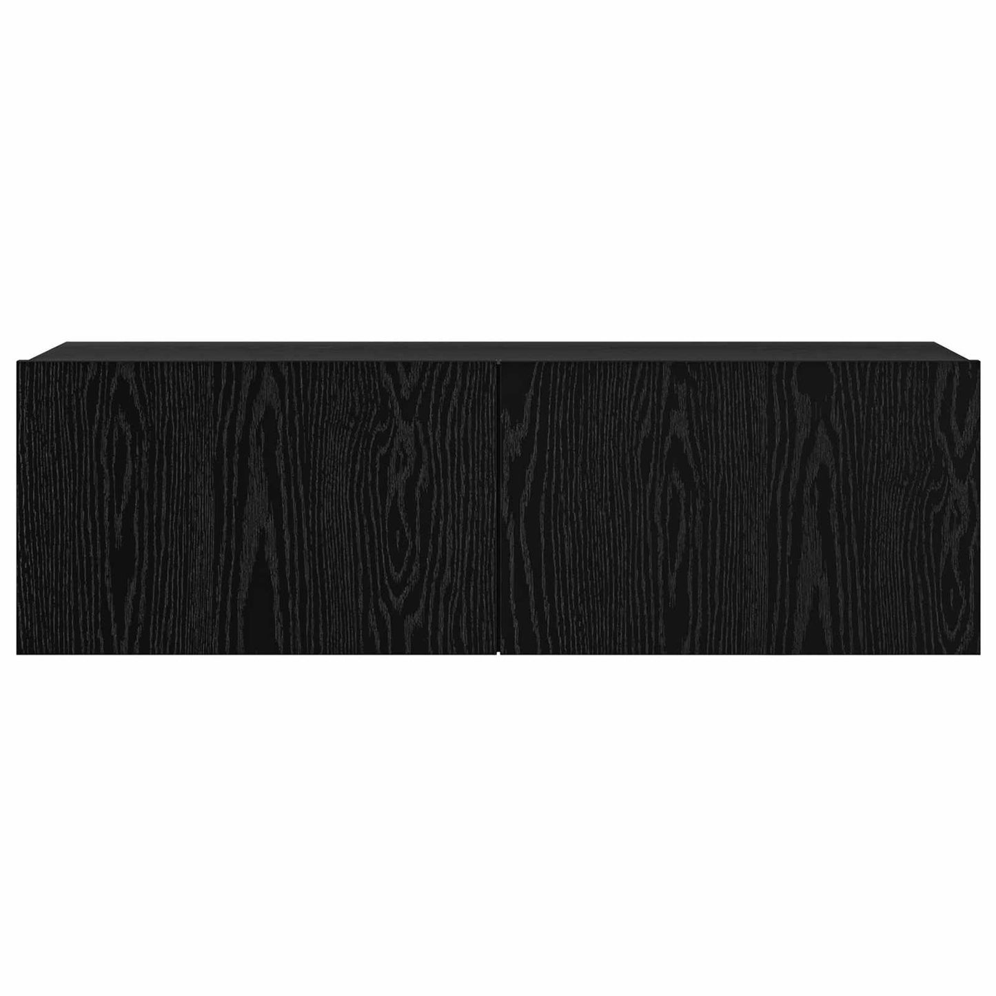 Set mobile TV 6 pcs Rovere Nero 100 x 30 x 30 cm