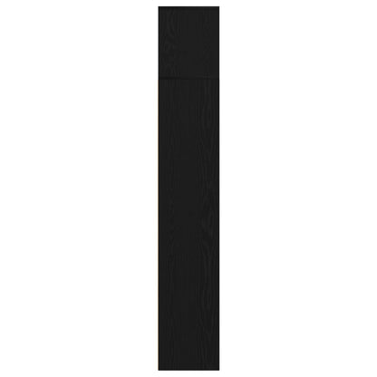 Libreria 3 pcs Rovere Nero 36 x 30 x 143 cm Legno multistrato