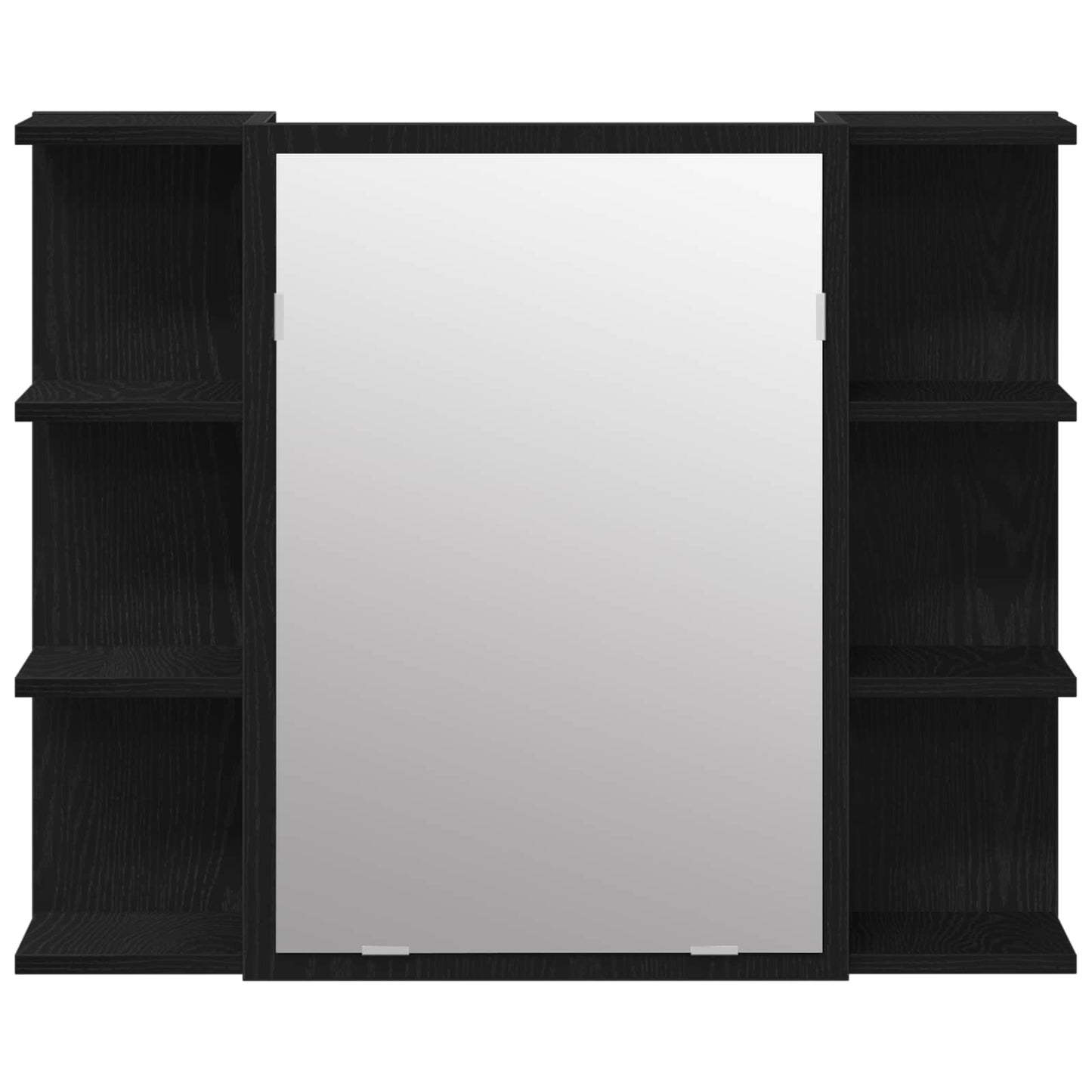 Set di mobili per il bagno 3 pcs Nero 30 x 30 x 99,5 cm | homemem39