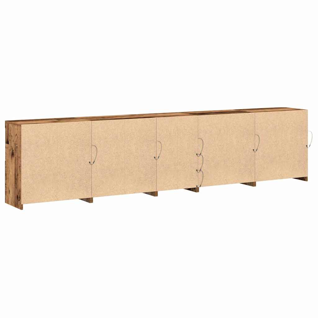 Madia LED Legno vecchio 283 x 37 x 67 cm Legno multistrato | homemem39