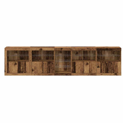 Madia LED Legno vecchio 283 x 37 x 67 cm Legno multistrato