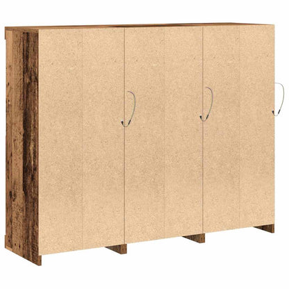Madia LED 3 pcs Legno vecchio 123 x 37 x 100 cm | homemem39