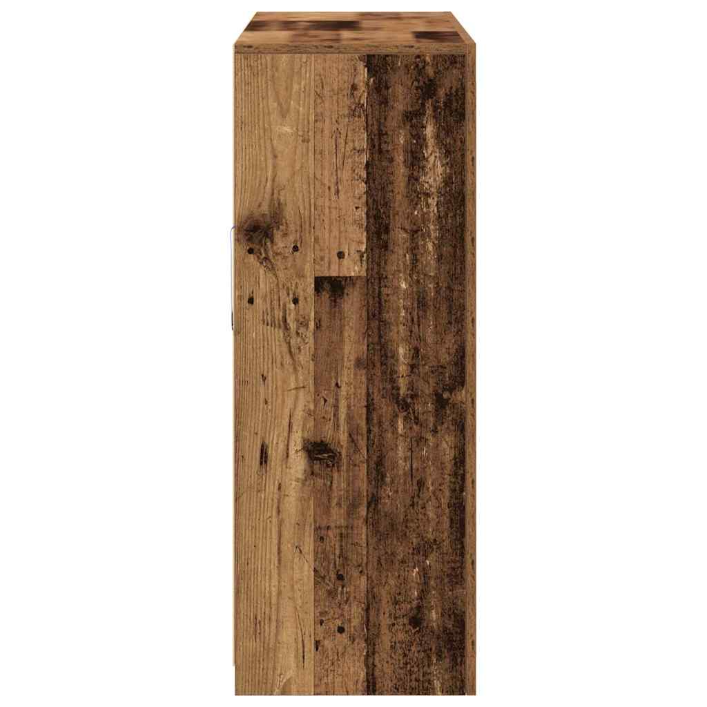 Madia LED Legno vecchio 163 x 37 x 100 cm Legno multistrato | homemem39