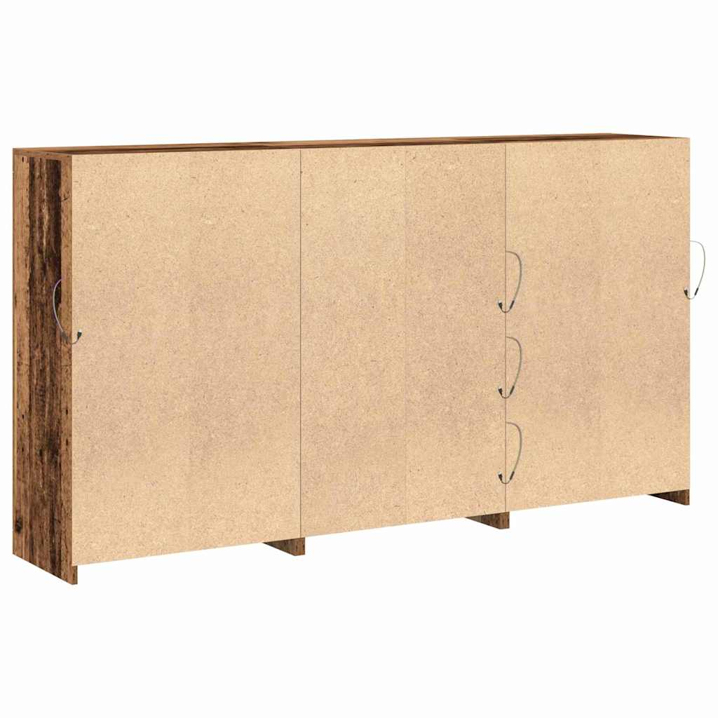 Madia LED Legno vecchio 181,5 x 37 x 100 cm Legno multistrato