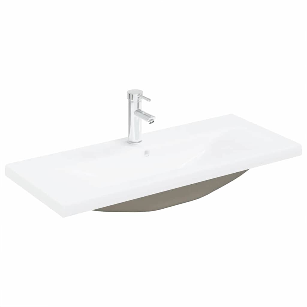 Armadio per Lavabo da Bagno con cassetto 3 pcs Rovere Nero | homemem39