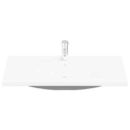 Armadio per Lavabo da Bagno Rovere Nero 100 x 39 x 62 cm | homemem39