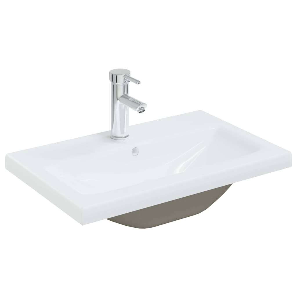 Armadio per Lavabo da Bagno Rovere Nero 60 x 39 x 62 cm | homemem39