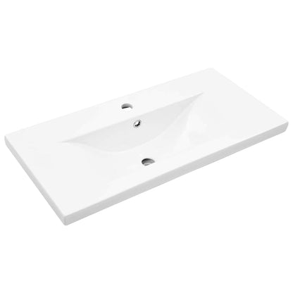 Armadio per Lavabo da Bagno Rovere Nero 80 x 39 x 62 cm | homemem39