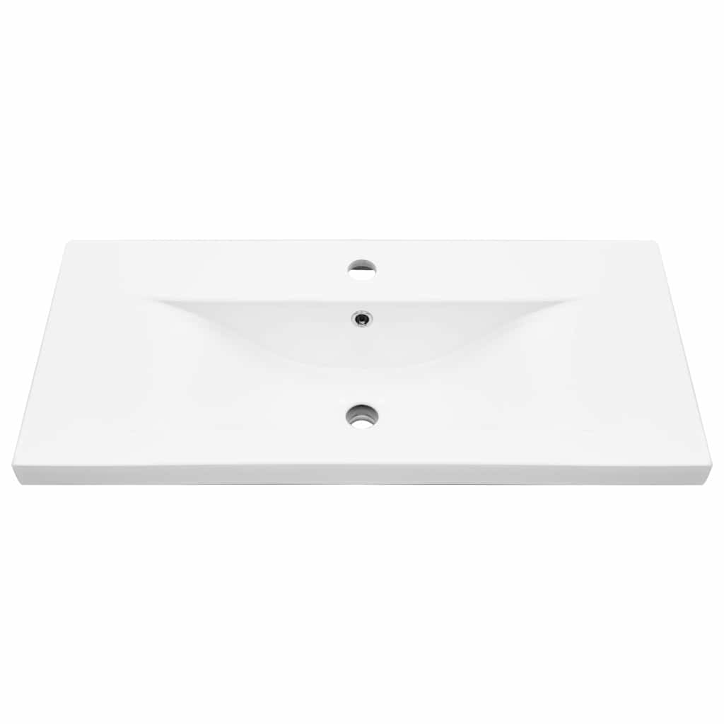 Armadio per Lavabo da Bagno Rovere Nero 80 x 39 x 62 cm