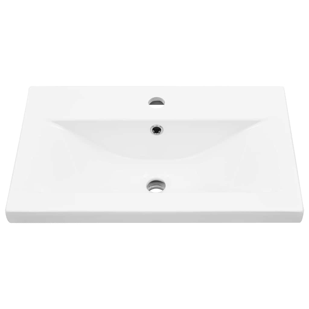 Armadio per Lavabo da Bagno Rovere Nero 60 x 39 x 62 cm | homemem39