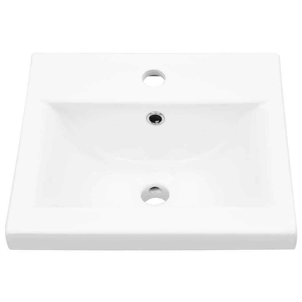 Armadio per Lavabo da Bagno Rovere Nero 80 x 39 x 62 cm
