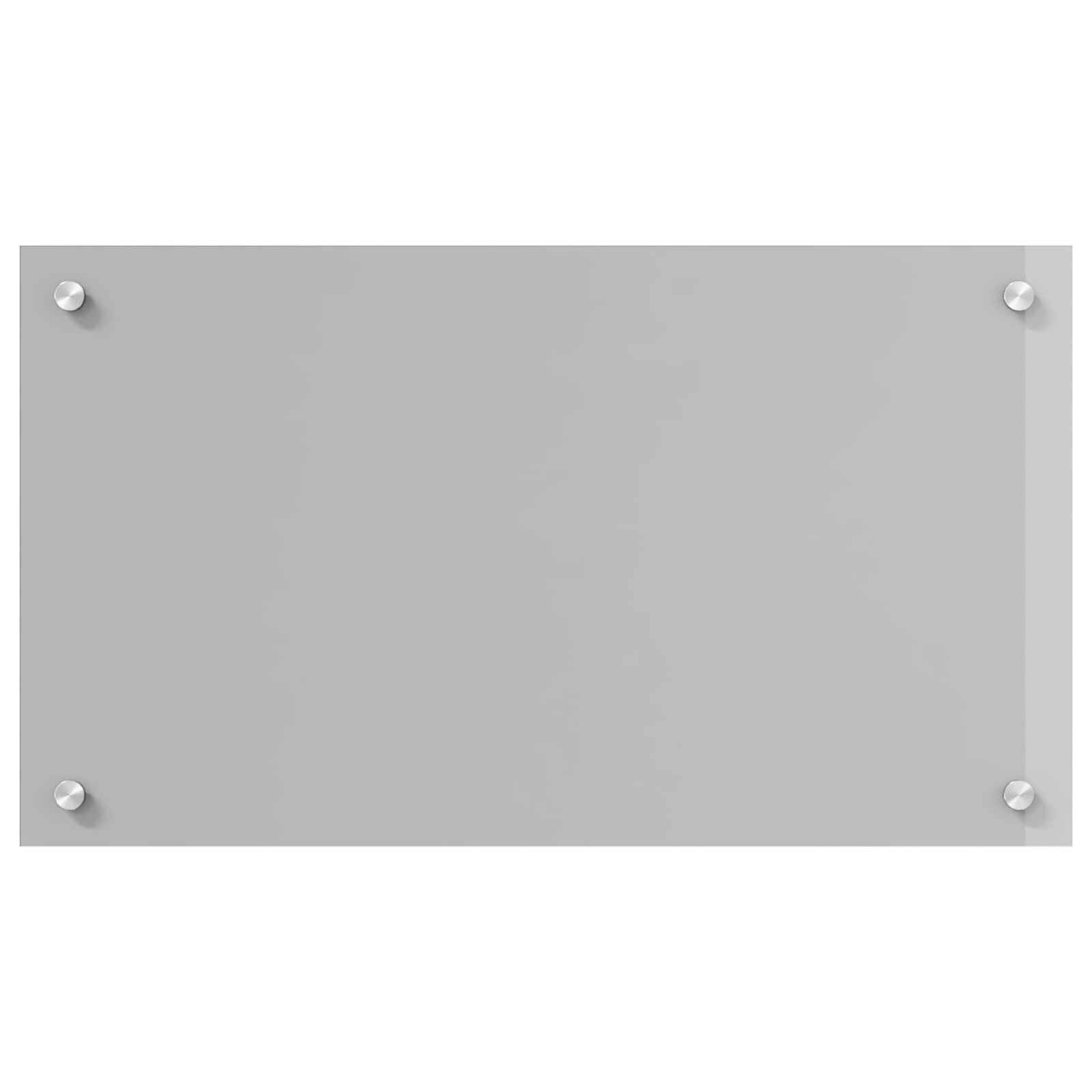 Schienale da cucina Grigio chiaro 70 x 40 cm vetro temperato | homemem39