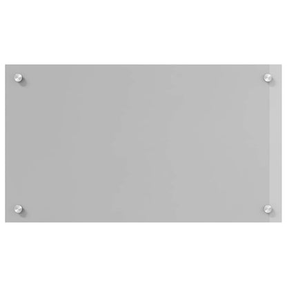 Schienale da cucina Grigio chiaro 70 x 40 cm vetro temperato | homemem39