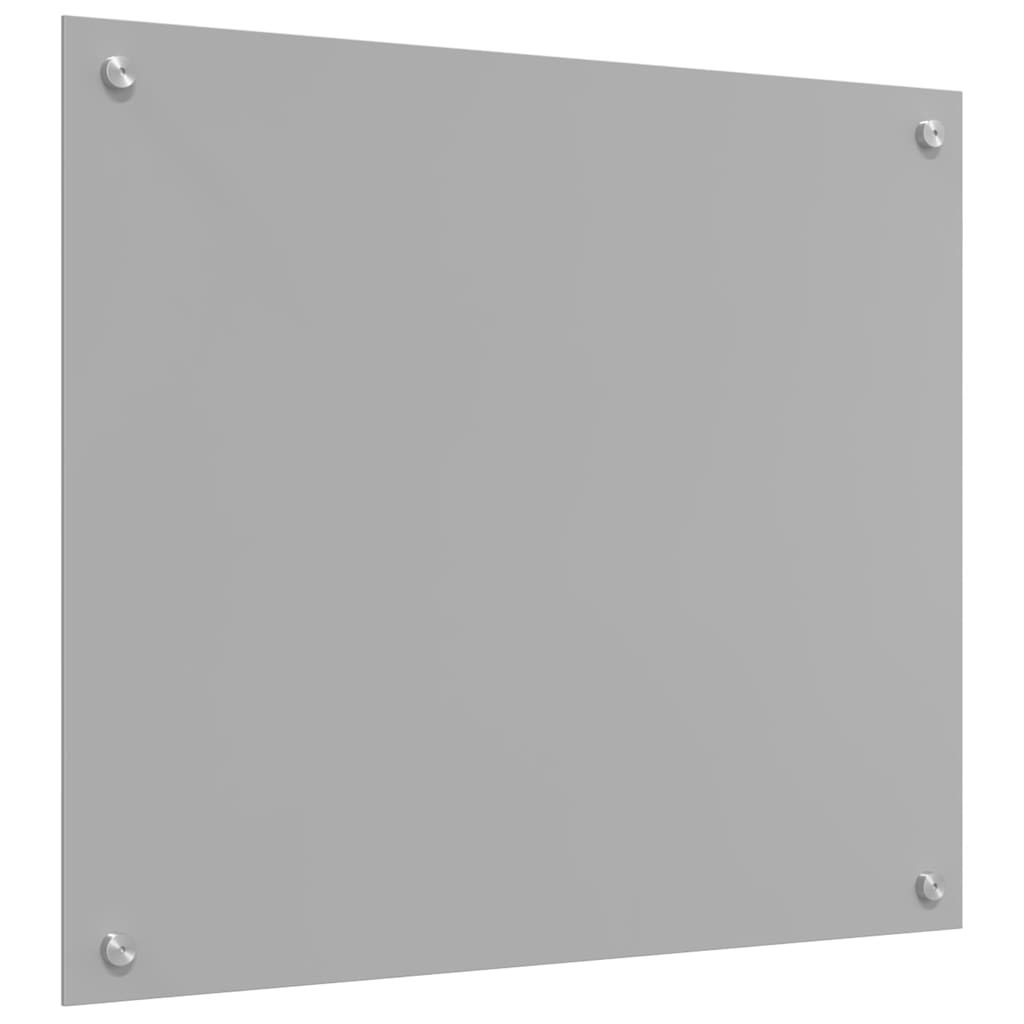 Rivestimento da Cucina Grigio chiaro 70 x 60 cm vetro temperato