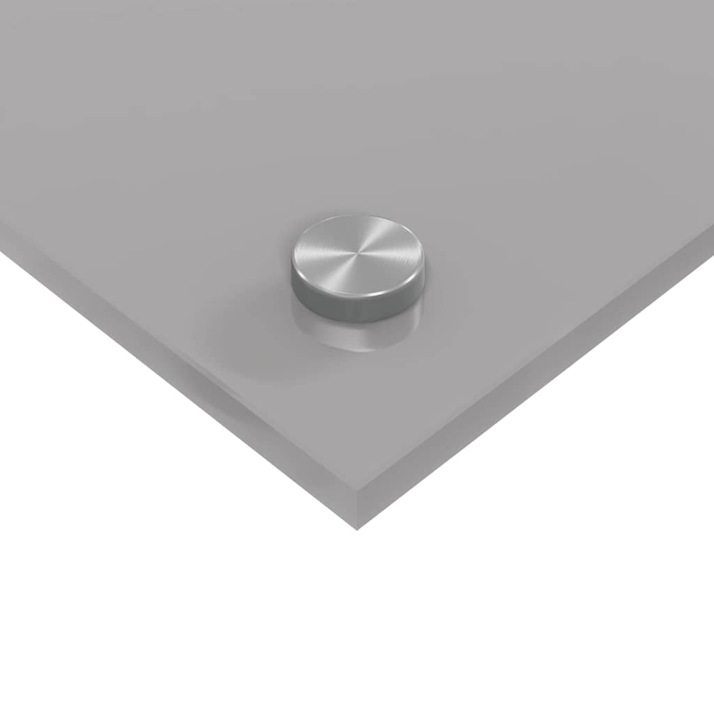 Schienale da cucina Grigio chiaro 80 x 50 cm vetro temperato | homemem39