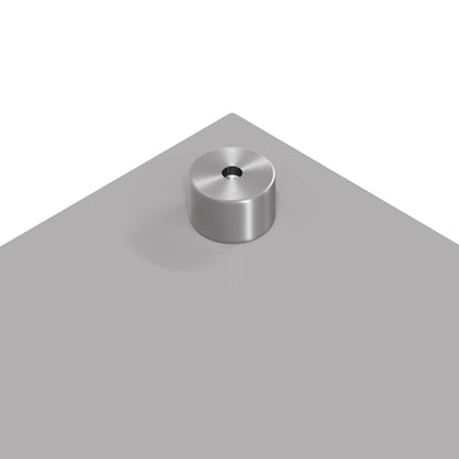 Schienale da cucina Grigio chiaro 80 x 50 cm vetro temperato | homemem39
