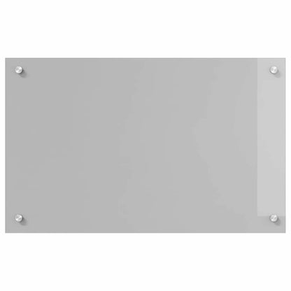 Schienale da cucina Grigio chiaro 80 x 50 cm vetro temperato | homemem39