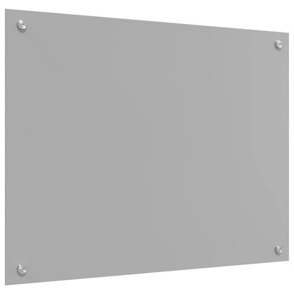 Schienale da cucina Grigio chiaro 80 x 60 cm vetro temperato | homemem39
