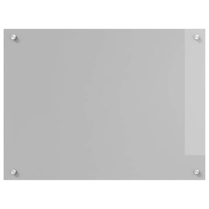 Schienale da cucina Grigio chiaro 80 x 60 cm vetro temperato | homemem39