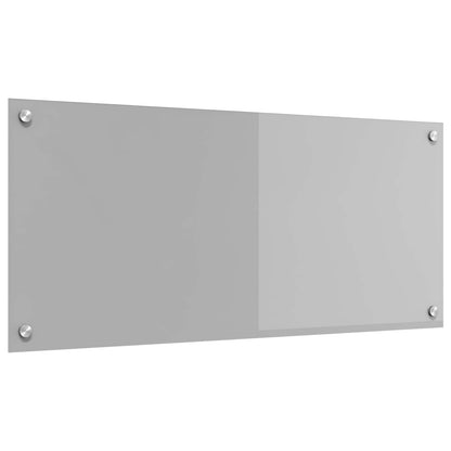 Schienale da cucina Grigio chiaro 90 x 40 cm vetro temperato | homemem39