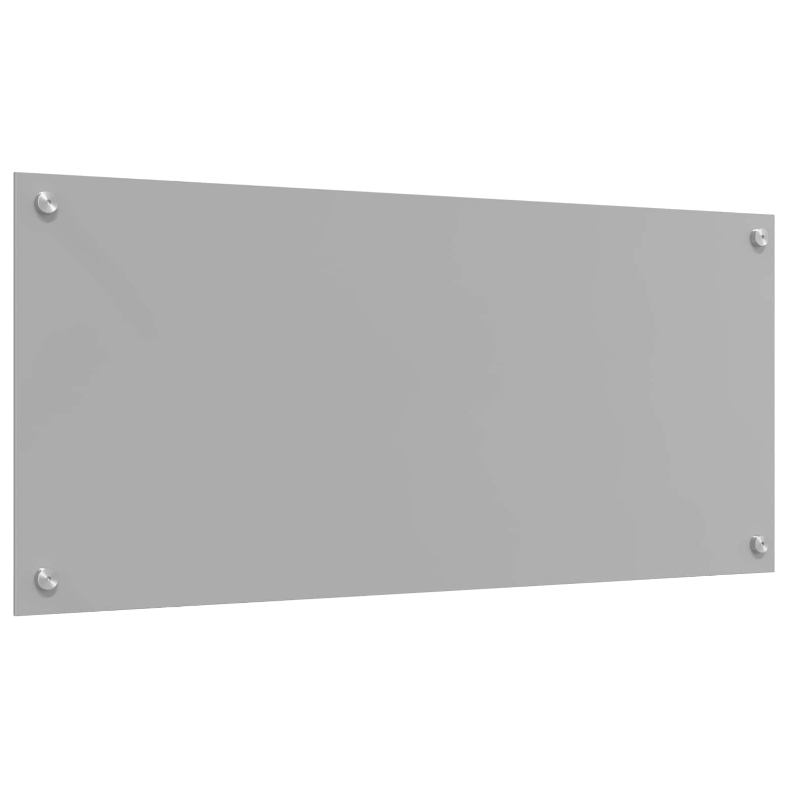 Schienale da cucina Grigio chiaro 90 x 40 cm vetro temperato | homemem39