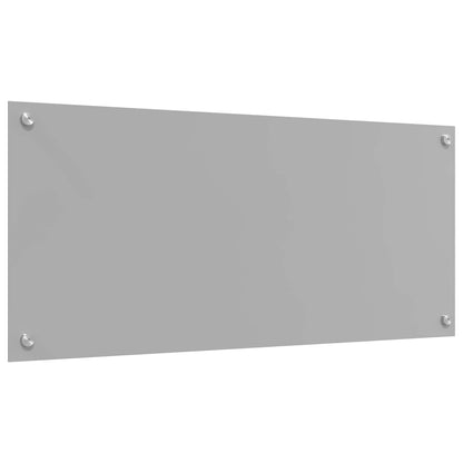 Schienale da cucina Grigio chiaro 90 x 40 cm vetro temperato | homemem39