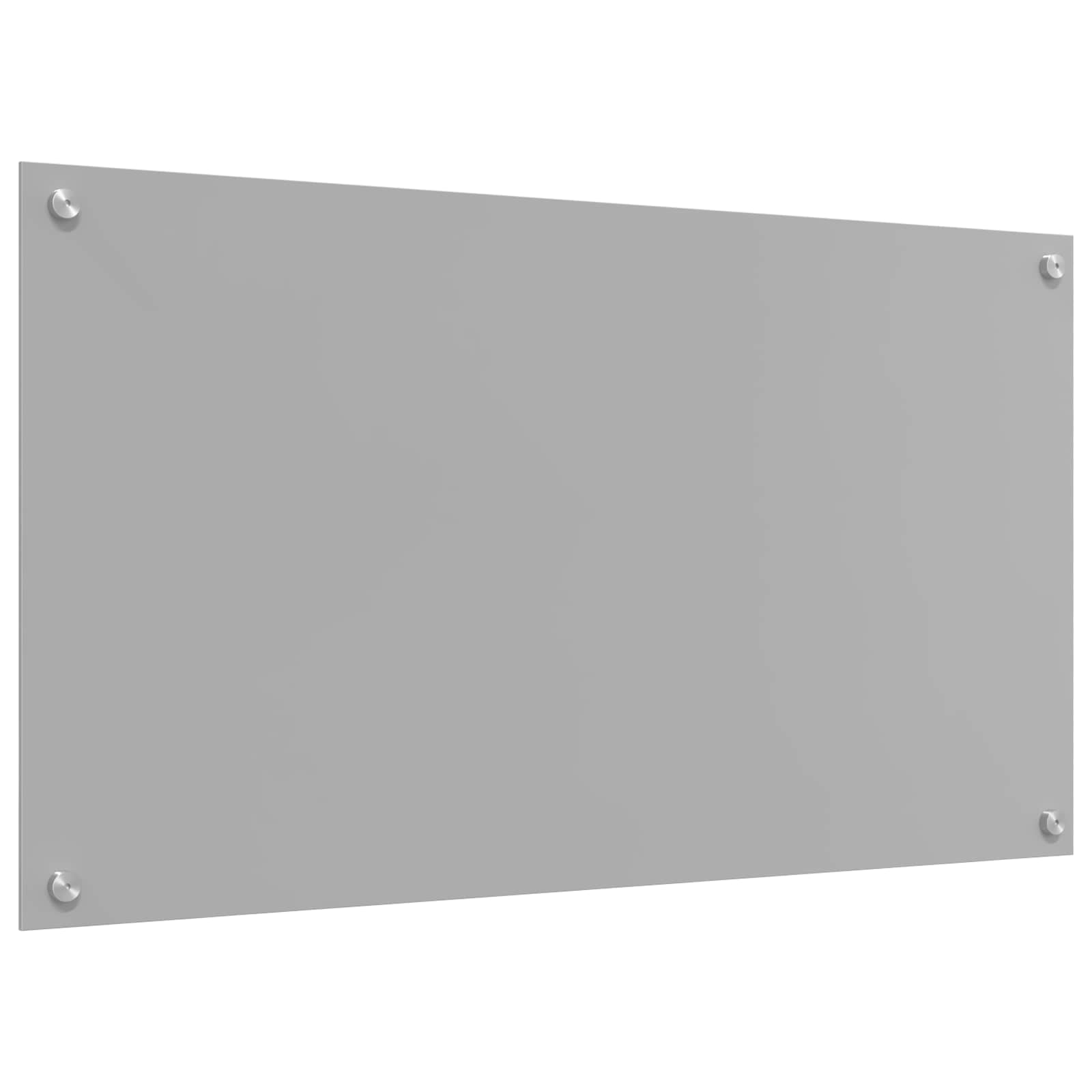 Schienale da cucina Grigio chiaro 90 x 50 cm vetro temperato | homemem39