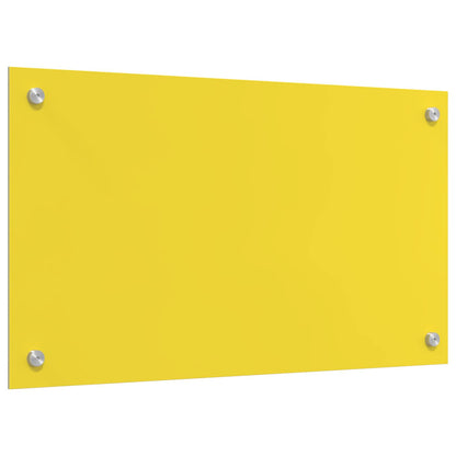 Rivestimento da Cucina Giallo 70 x 40 x 0,6 cm vetro temperato