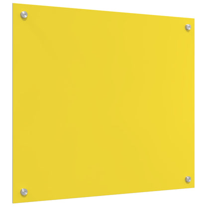 Rivestimento da Cucina Giallo 70 x 60 x 0,6 cm vetro temperato