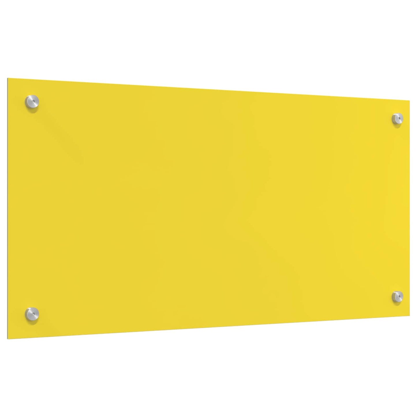 Rivestimento da Cucina Giallo 80 x 40 x 0,6 cm vetro temperato