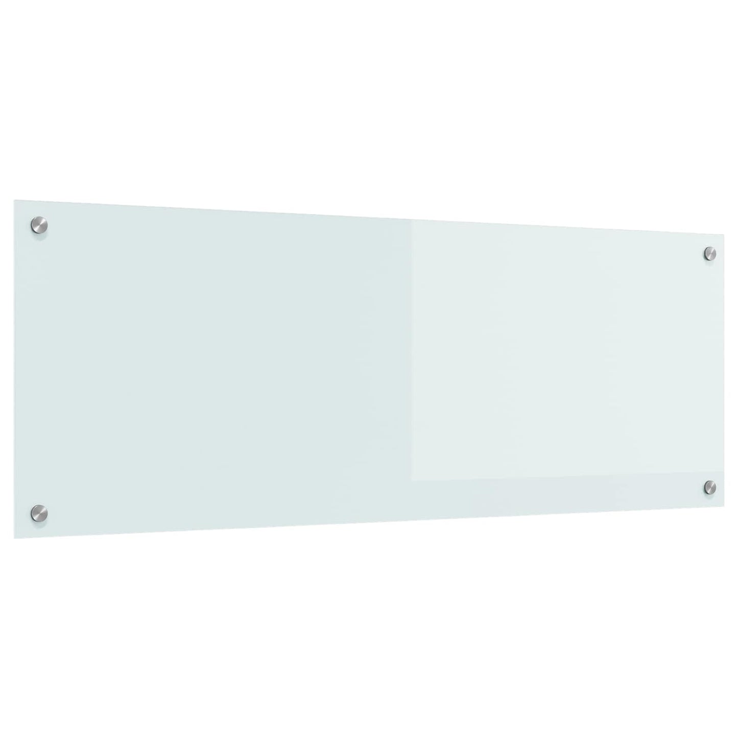 Schienale da cucina Bianco 110 x 40 cm vetro temperato | homemem39