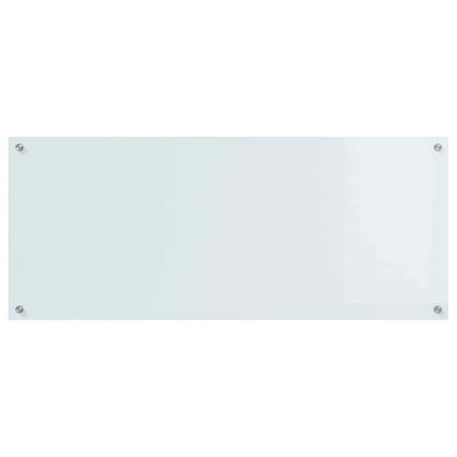 Schienale da cucina Bianco 120 x 50 cm vetro temperato | homemem39