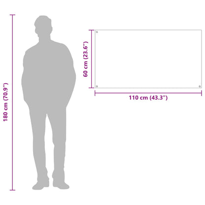 Rivestimento da Cucina Trasparente 110 x 60 x 0,6 cm