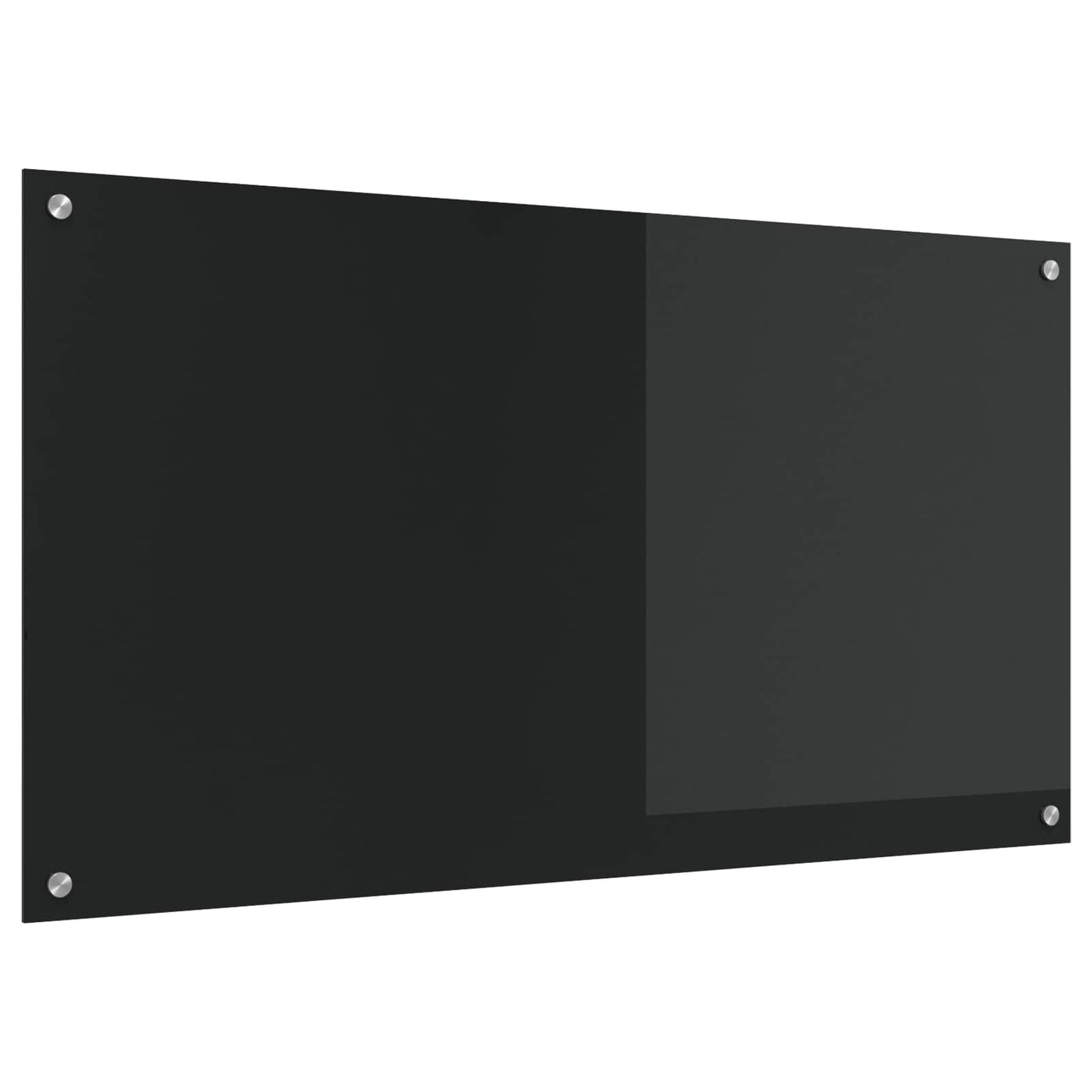 Rivestimento da Cucina Nero 110 x 60 x 0,6 cm vetro temperato