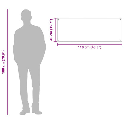 Rivestimento da Cucina Grigio chiaro 110 x 40 x 0,6 cm