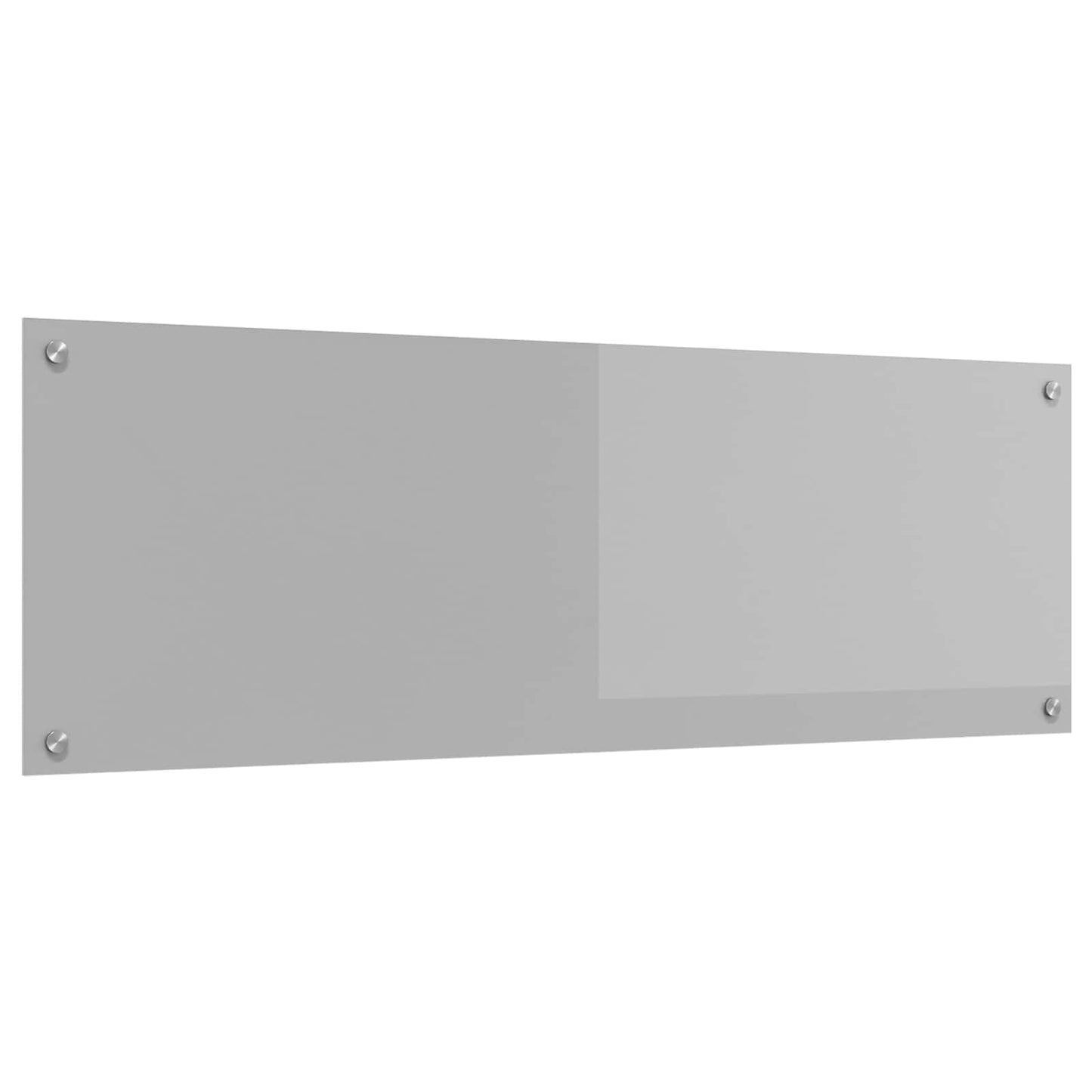 Schienale da cucina Grigio chiaro 120 x 40 cm vetro temperato | homemem39