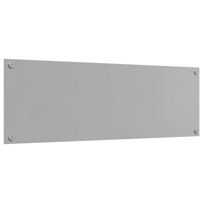 Schienale da cucina Grigio chiaro 120 x 40 cm vetro temperato | homemem39