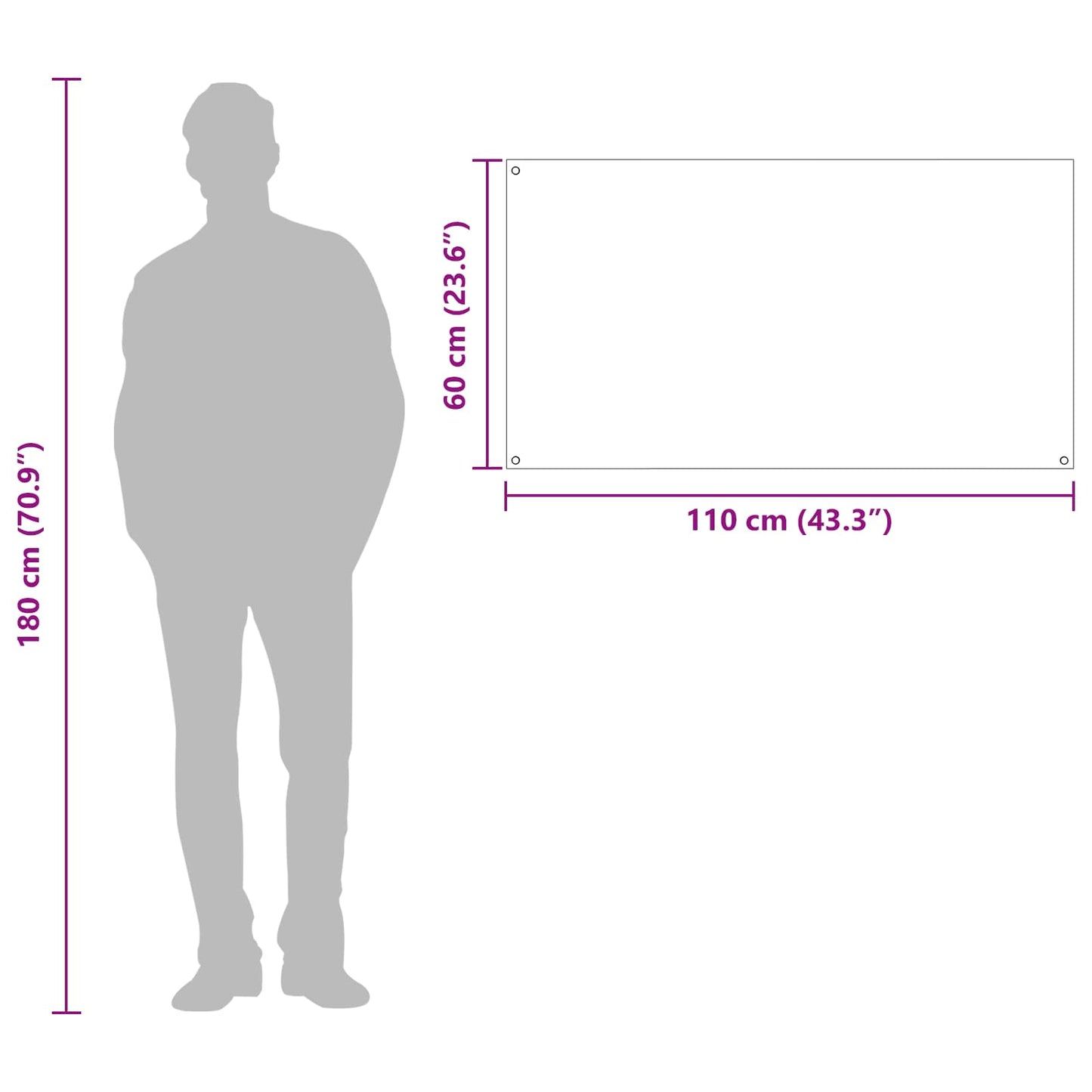 Rivestimento da Cucina Grigio scuro 110 x 60 x 0,6 cm